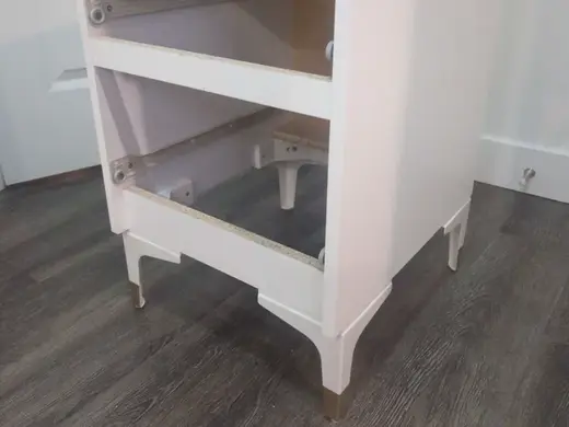 Ikea Malm Nightstand Leg Bracket