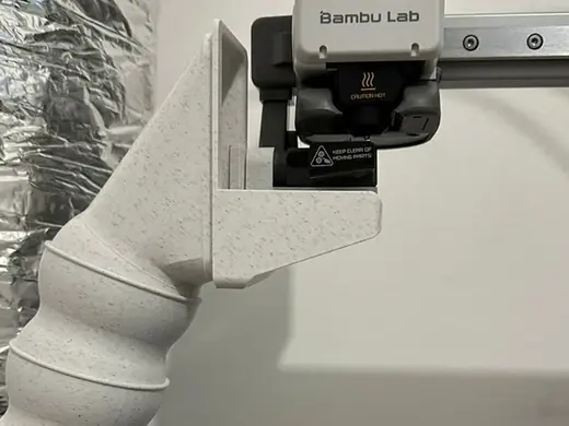 Bambu Lab Poop Chute to Segmented Tube for A1 Mini