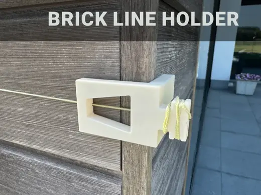 Brick Line / Cord Holder – No Screws or Adhesives