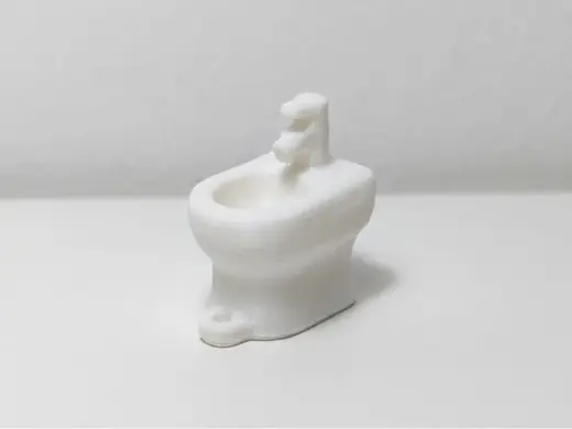 Portachiavi Bidet 3D oggetto misterioso in Francia