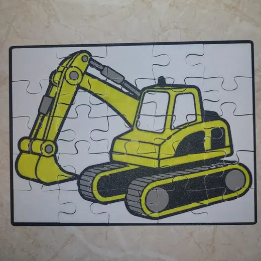 Kids Puzzle Excavator