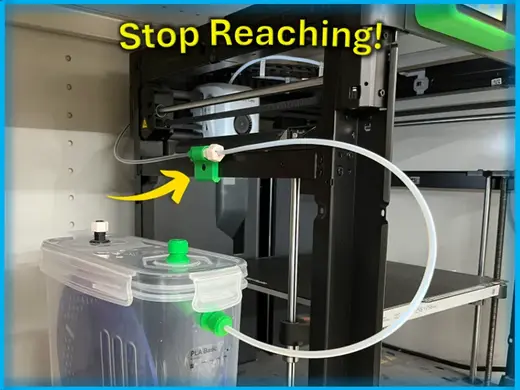 P1P PTFE Tube Connector Remote Extension Point