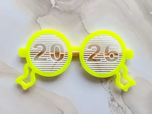 Round Wizard-Style Party Glasses Changeable Lenses
