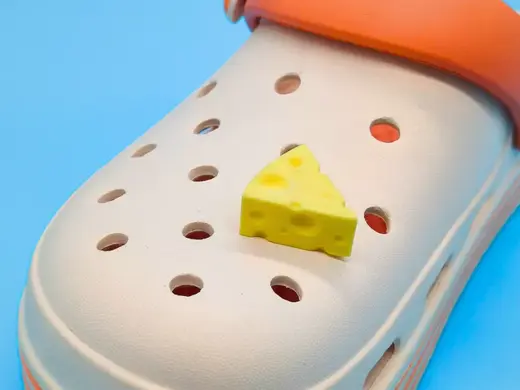 Cheese Croc Charm