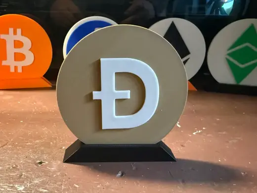 Doge Coin Display Coin