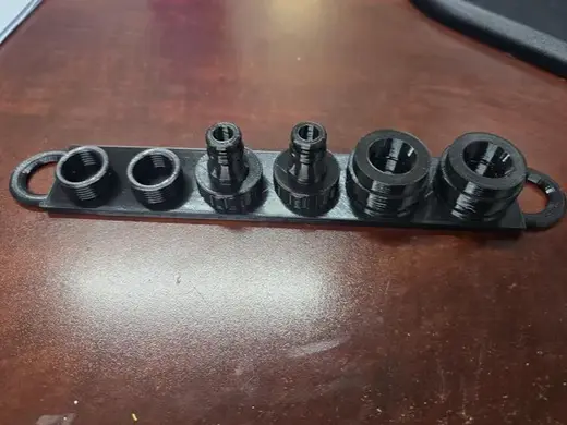 Hose Connector Rack