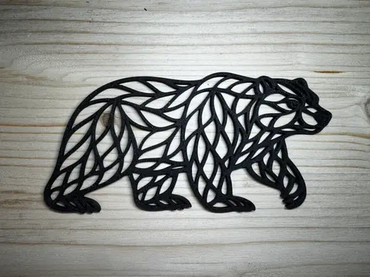 Elegant Line Animal Series - #19 Brown Bear