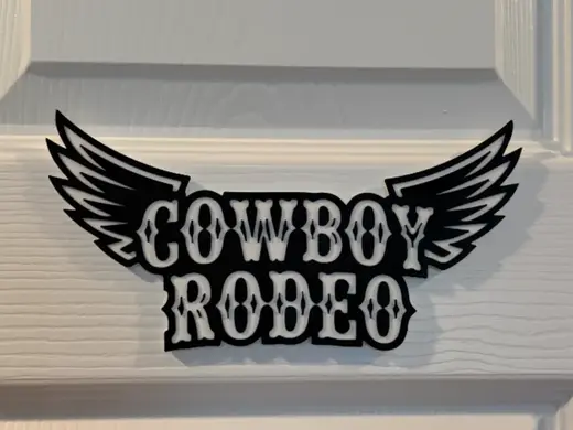 COWBOY RODEO WALL ART