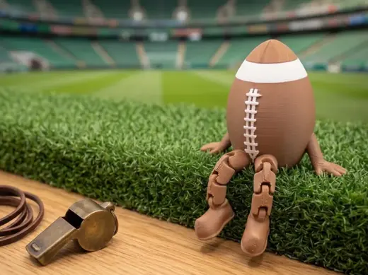 Articulated Flexi Football Buddy