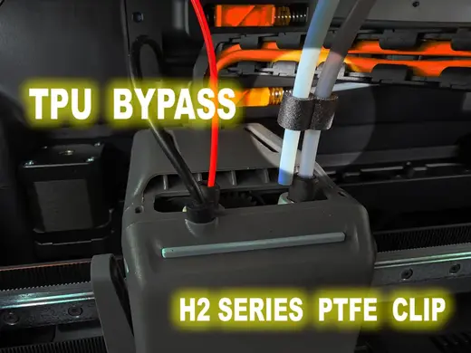 H2 Series Dual PTFE Clip (for TPU & Dual-Nozzle)