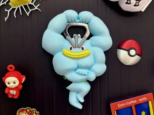 宝可梦 怪力 开瓶器 磁吸冰箱贴 068 Machamp (NO AMS)