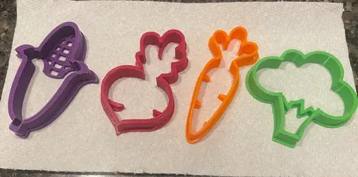 Vegetable Cookie Cutters