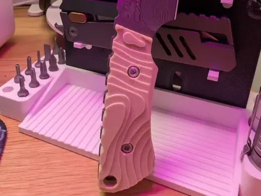 Knife Scales Topographic
