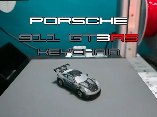 Porsche 991 GT3 RS Keychain (PIP WW Vortek)