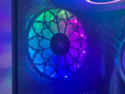 120mm Rose Window fan cover