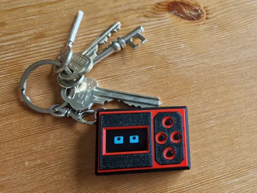 Pic-O-Pocket: Keychain retro gaming console