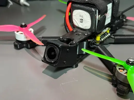 TBS SOURCE ONE CAMERA MOUNT DJI O4 AIR UNIT PRO