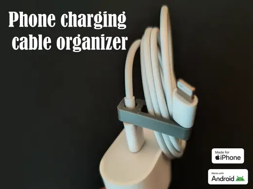 Phone Charging Cable Organizer