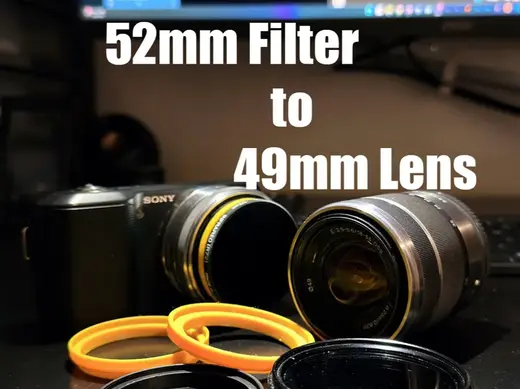 Photo Filter Adapter 49-52mm - StepUP ring