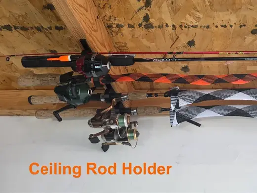 Rod Holder (Fishing) - Ceiling, Roof or Wall