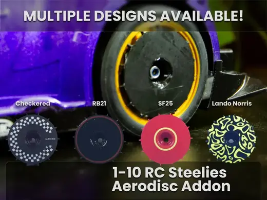 1-10 RC Steelies High Offset - Aerodisc Addon