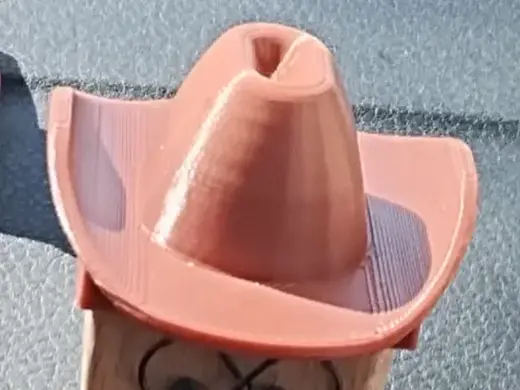 Cowboyhut für Wackelholzmänchen