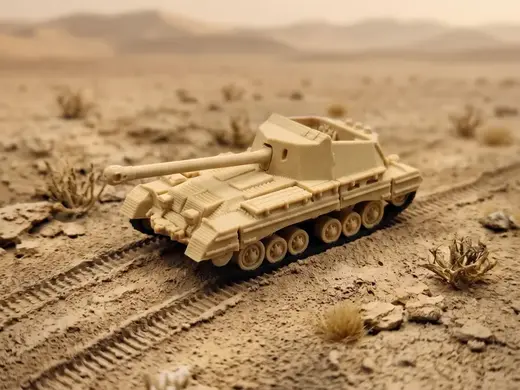 Archer British WW2 Tank Destroyer Model 1/72
