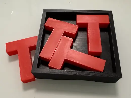 "Four T’s Puzzle – Fit Them All In!"