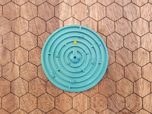 Maze Toy - Print in Place With Ball