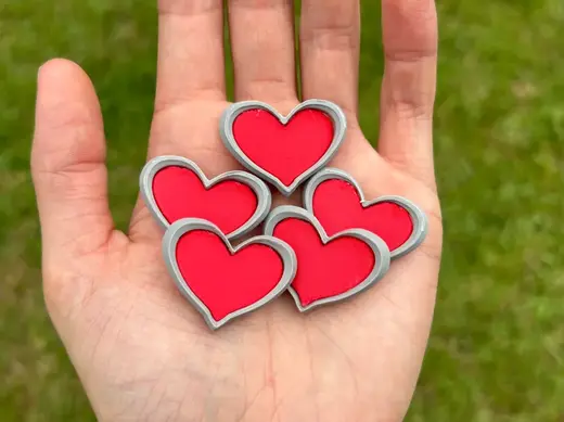 Heart Pieces- Zelda (No AMS)