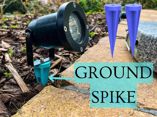 Ground Stakes Spike for Garden Lights M5 Erdspieß