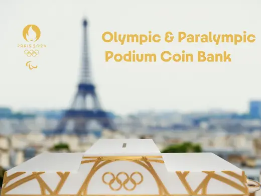 Summer Games Podium Coin Bank