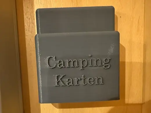 Camping Card Holder