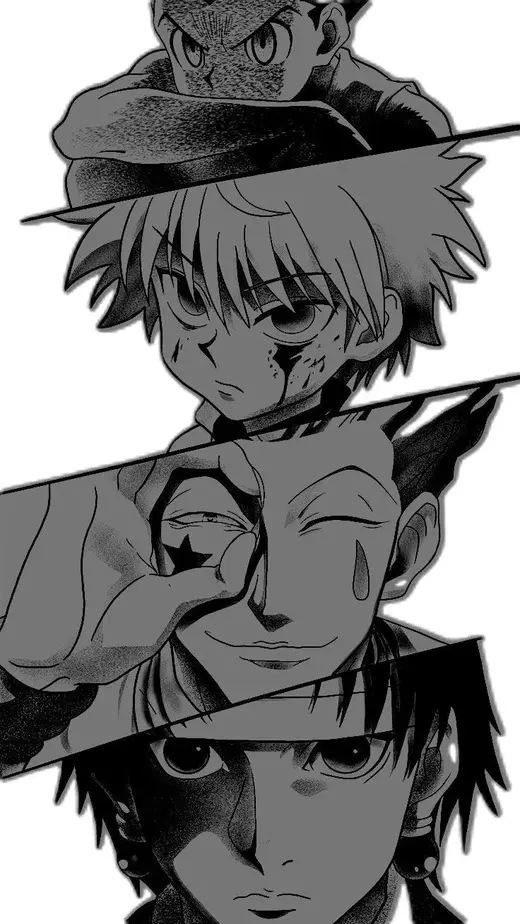 Gon Kirua Hisoka Kuroro