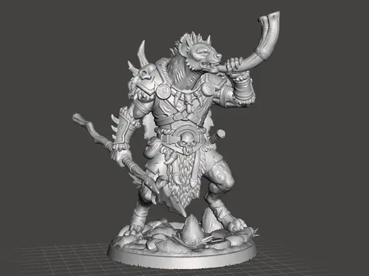 D&D Gnoll Huntmaster