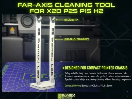 Axis clean e grease long version X,P,H series