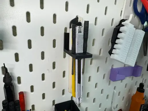 Skadis Box Cutter/Mini Utility Knife Holder