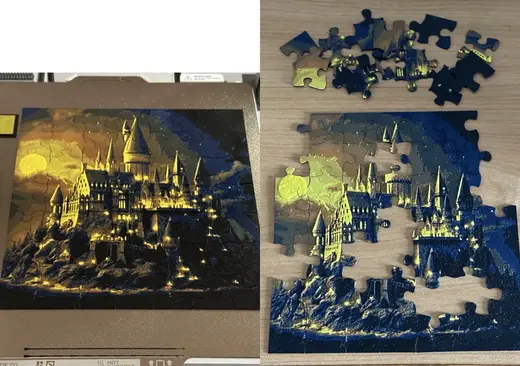 Hogwarts castle puzzle Thicker V2.0 Harry Potter