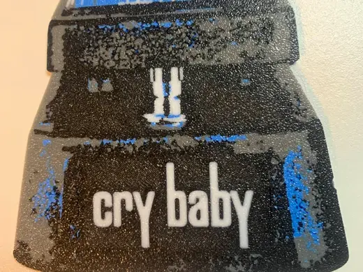 CRY BABY Wah Pedal Guitar Art