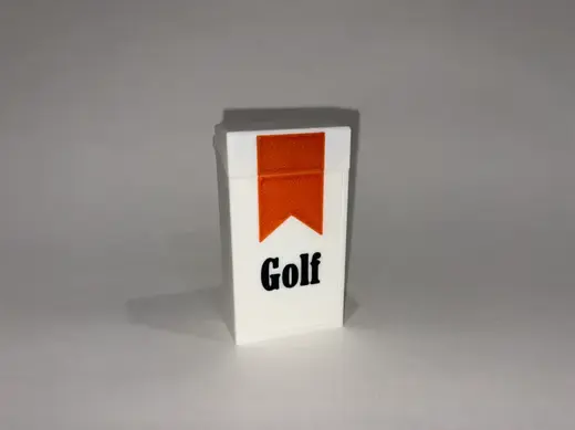 Marlboro Golf Tee Case