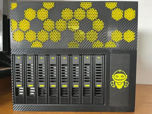 8-bay sata/sas mini-itx NAS case