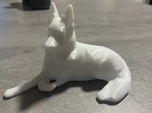 Schäferhund Statue