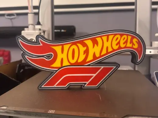 Hot Wheels × F1 Lightbox Logo