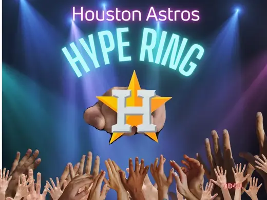 Houston Astros Hype Ring