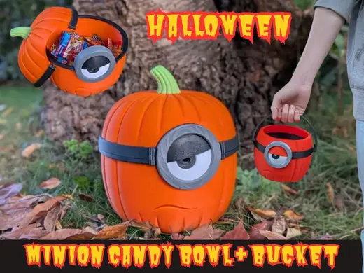 Mini Kürbis Halloween Naschschalen