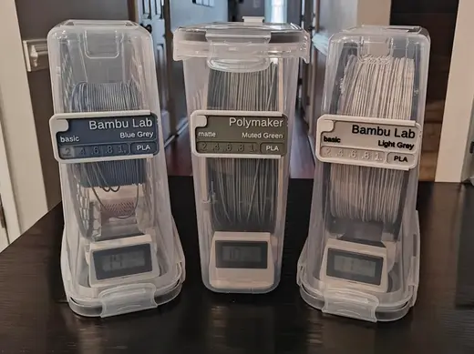 Favorite Filament Sample Holder - PRAKI Cereal Box