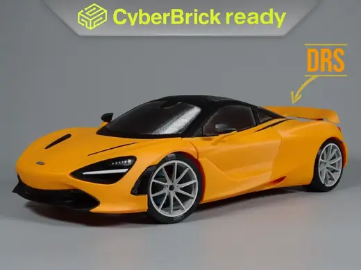 RC 1/12 McLaren 720S With DRS Spoiler (GT-RC)