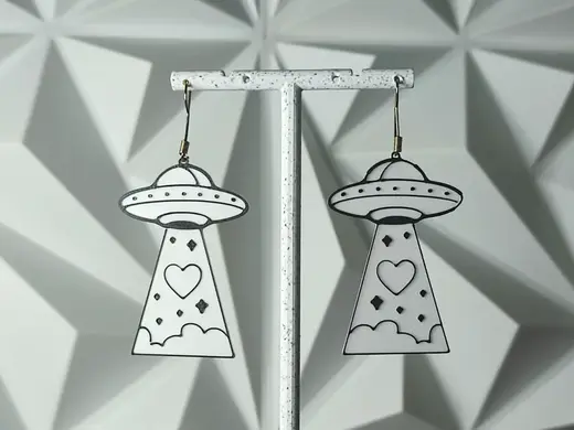 Aretes Abducción de Amor