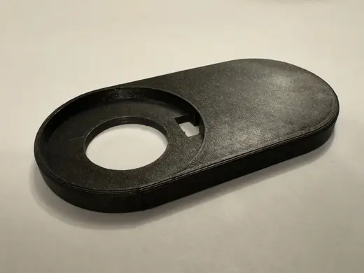 Magsafe mount for flat surfaces with hidden cable