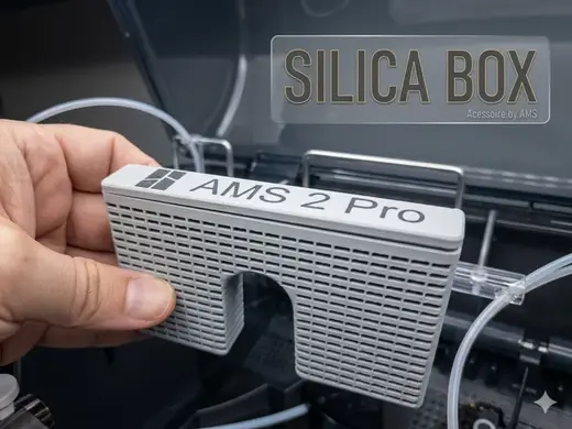 box for silica gel AMS 2 Pro (for back)